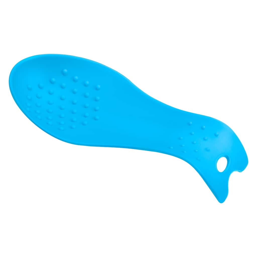 3.86" Heat Resistant Silicone Spoon Rest Kitchen Utensil Holder