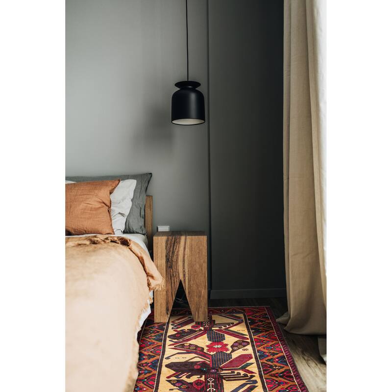 ECARPETGALLERY Hand-knotted Teimani Beige Wool Rug - 3'7 x 6'7