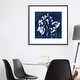 preview thumbnail 11 of 16, iCanvas "Cyanotype Botanical II" by Carol Robinson Framed