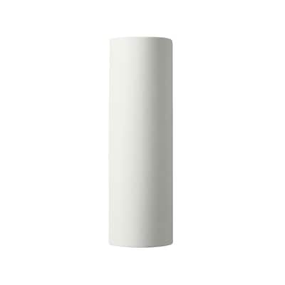 Justice Design Group Ambiance ADA Tube Open Top & Bottom Wall Sconce
