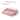 FurnitureR 3-Seat Plush Modular Sofa with Movable Ottoman, No Assembly Lounge Couch, Pink