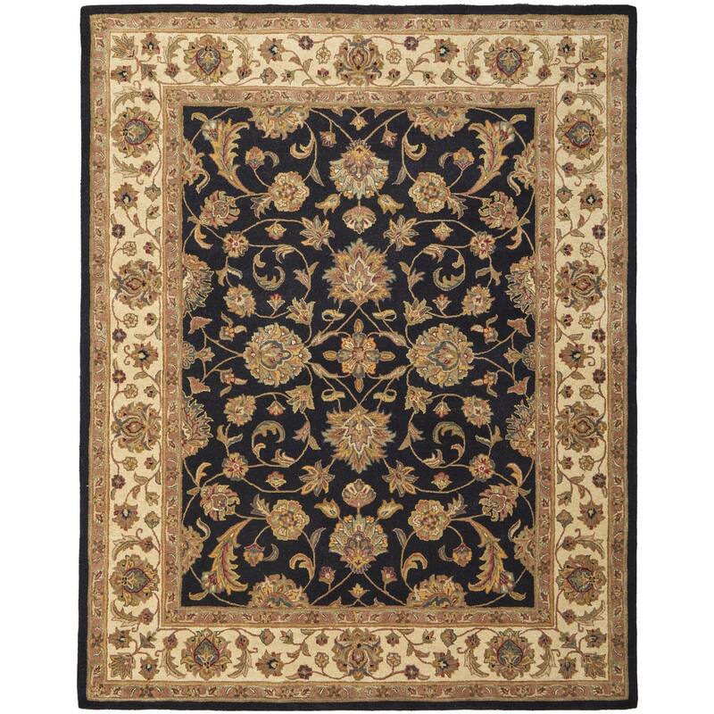 HomeRoots Oriental Traditional Rectangle Area Rug