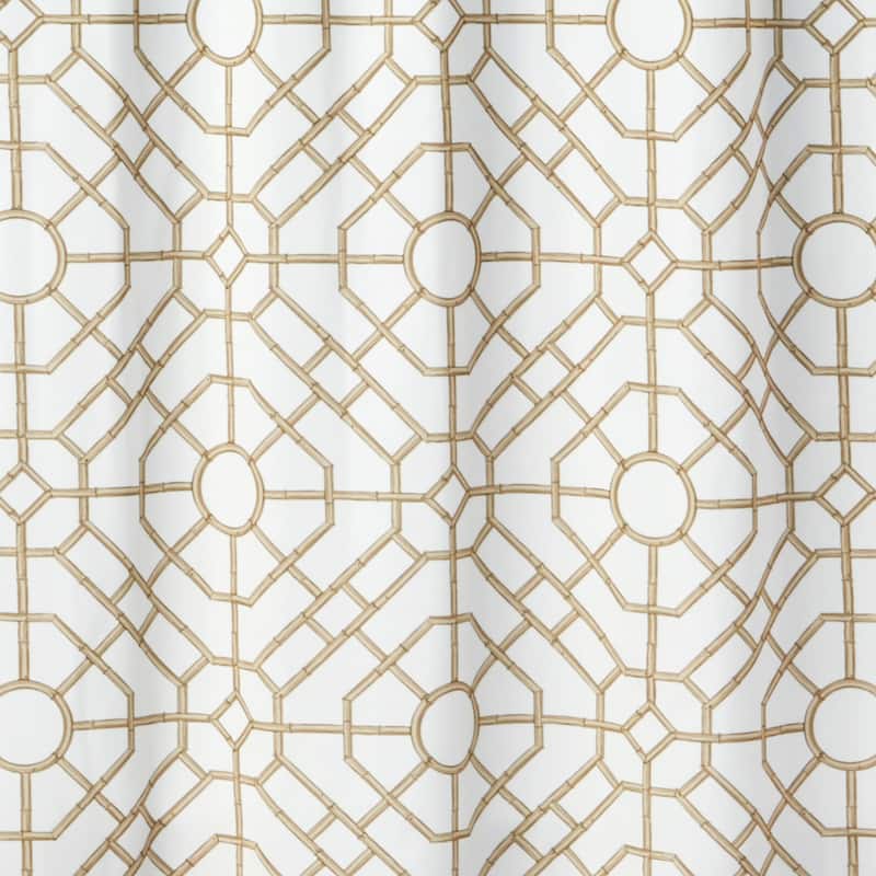 SKL Home Bamboo Lattice 54X78 Stall Shower Curtain