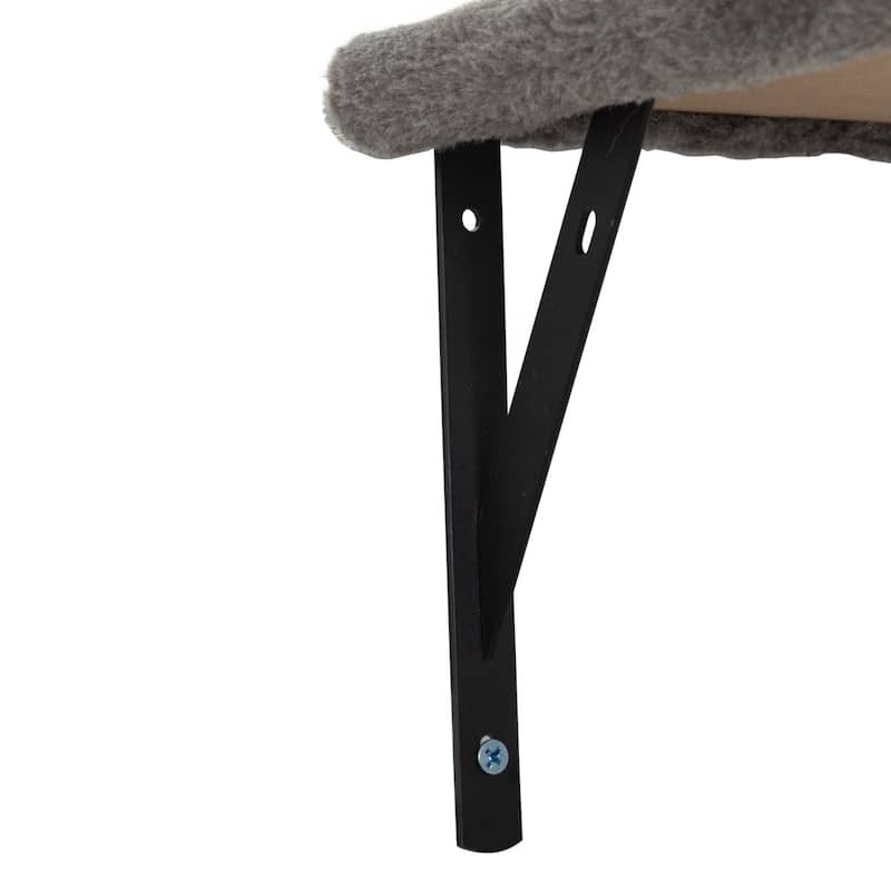 5-Piece Wall-Mounted Cat Tree with Condo, Perches, Bridge & Scratcher