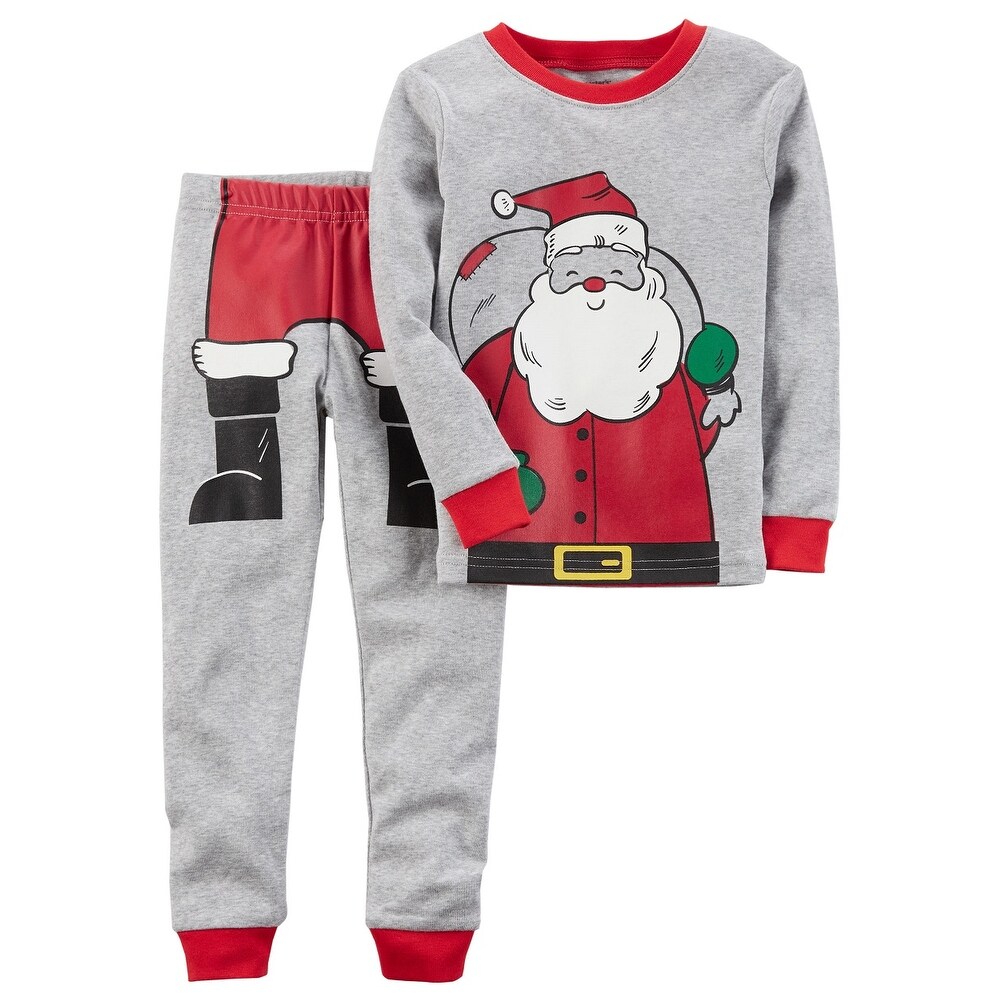 Shop Carter S Baby Boys 2 Piece Santa Snug Fit Cotton Pjs 18
