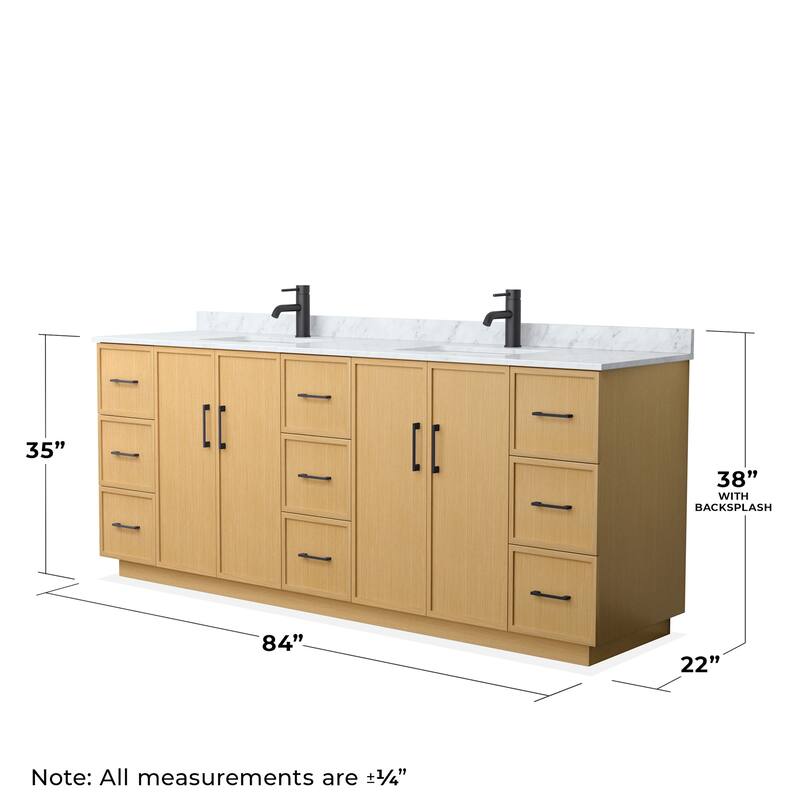 Wyndham Collection WCH7474-84D-CMUNS-MXX Elan TK 84" Free Standing