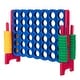 preview thumbnail 1 of 8, Gymax Jumbo 4-to-Score Game Set 4 in A Row Kids Adults w/ 42 Jumbo - See Details Blue - See Details - Toddler