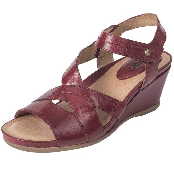 earth thistle wedge sandal