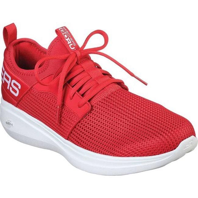 skechers mens red shoes