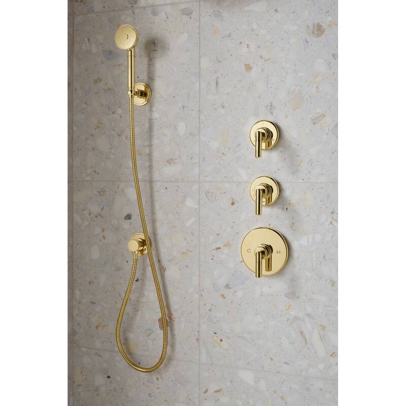 Kallista Pure Paletta Single Handle 2 or 3 Function Diverter Valve - Polished Nickel