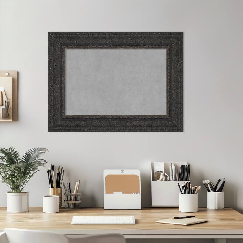 Amanti Art Attic Aged Black Framed