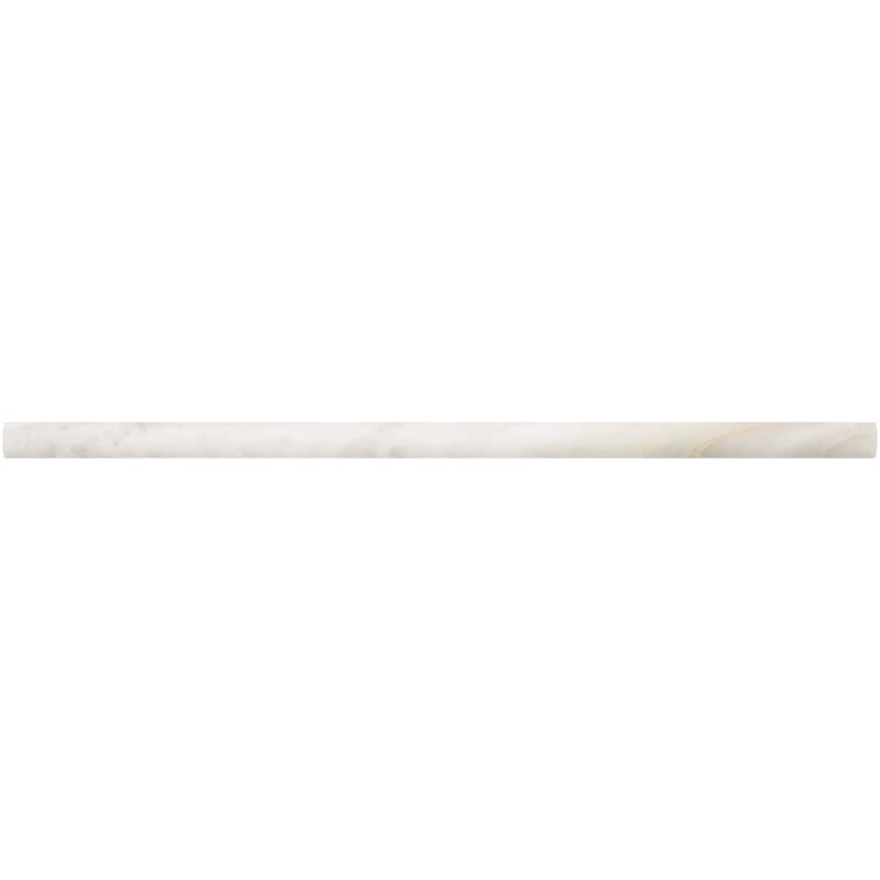 Daltile Pietra Divina 1/2" x 12" Marble Natural Stone Jolly Trim in Honed (Sold By The Piece)