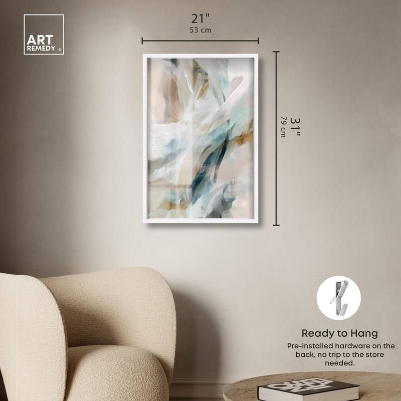 Whispering Colors I Shadowbox by Art Remedy