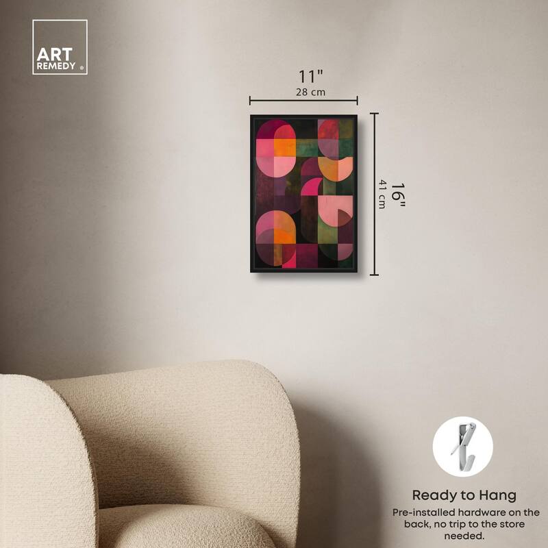 Bauhaus Romance Canvas by Art Remedy