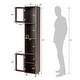 preview thumbnail 7 of 21, 71" Organizer Bathroom Tall Tower Storage Cabinet - 13" x 12" x 71" (L x W x H)