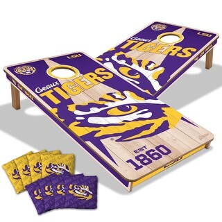 LSU Tigers NCAA 2x4 Cornhole Board Set