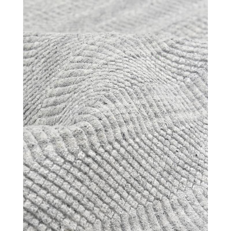 Overton Handmade Modern Contemporary Striped Area Rug