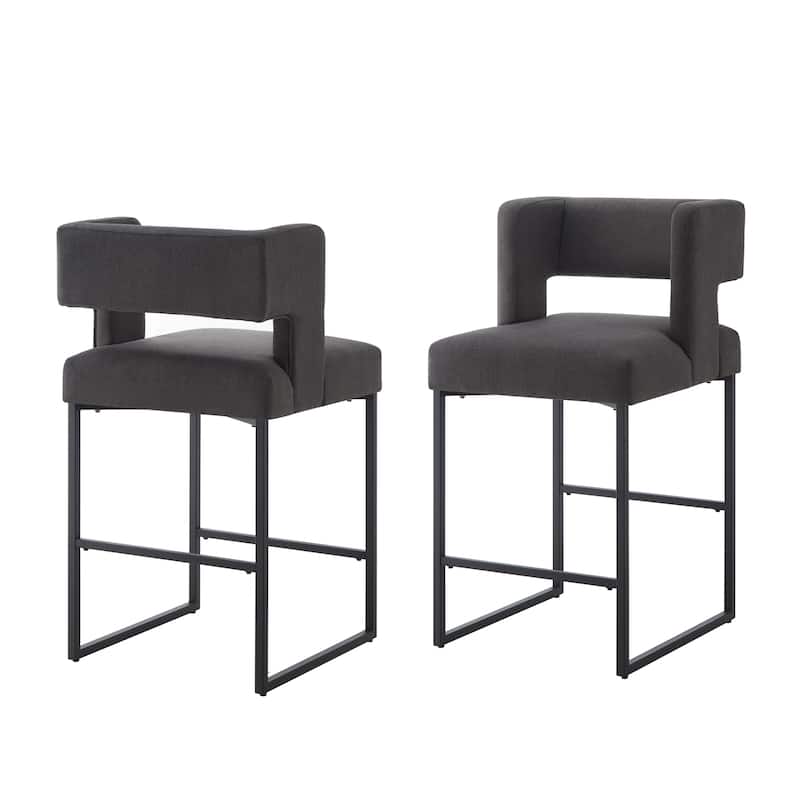 Modern Fashion Counter Height Bar Stools Set of 2