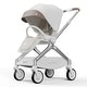 preview thumbnail 1 of 10, Hot Mom Deluxe Ultra-Light Baby Stroller with Intelligent Reversing Seat & Anti-Shock Tires for Newborns to Toddlers Brown
