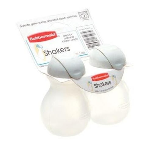 Rubbermaid 1A52-RD WHT Salt & Pepper, 1-3/4" x 3-3/4"H, White