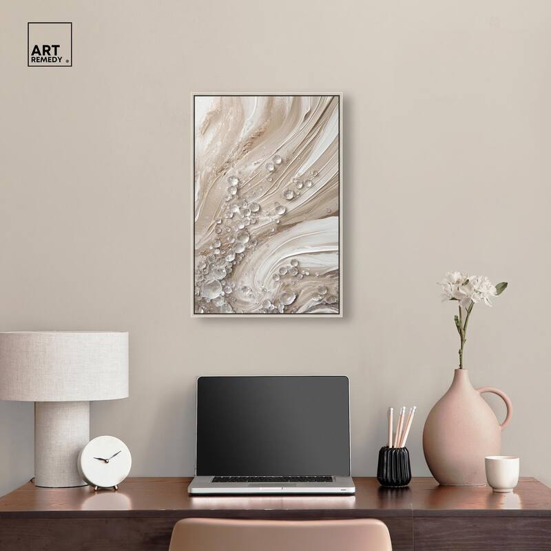 Viscous Veils III Canvas by Art Remedy