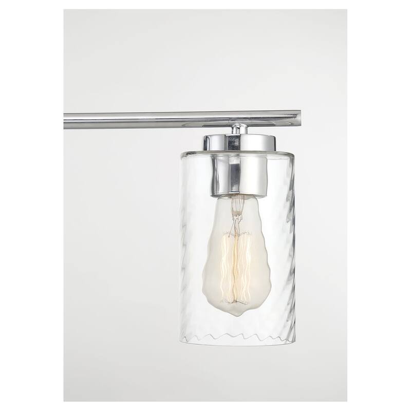 Meridian M80039 4 Light 32" Wide Bathroom Vanity Light with Swirl