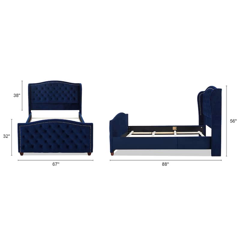 Jennifer Taylor Home Marcella Panel Bed
