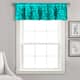 Lush Decor Gigi Delicate Textured Window Valance