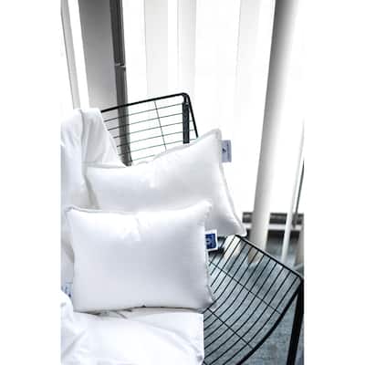 Feather Travel Pillow with Pure Cotton Shell
