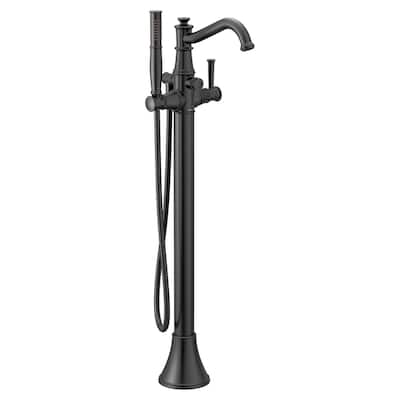 Moen Belfield Floor Mounted Tub Filler with Built-In Diverter -