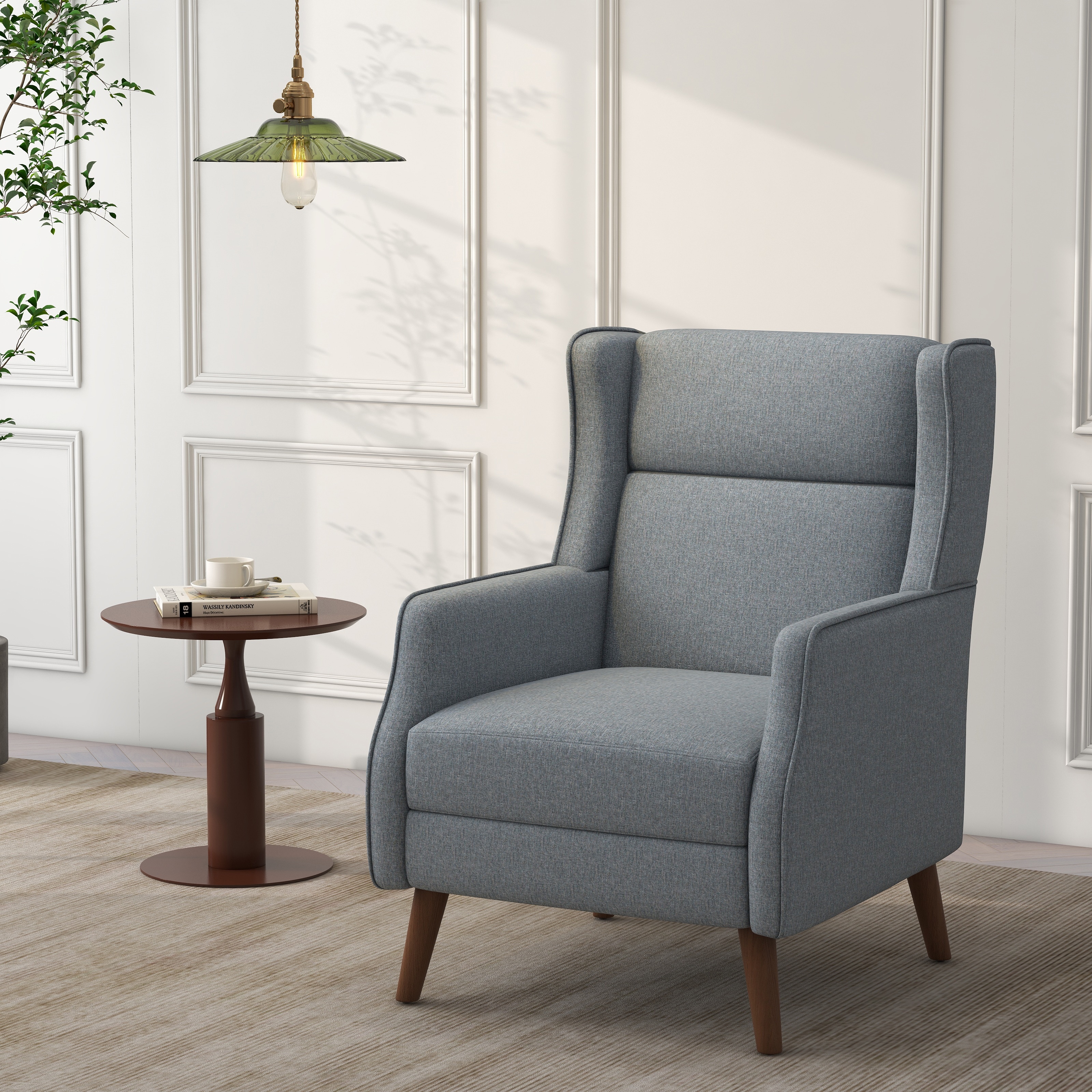 Upholstered Modern Accent Chair Living Room Armchairs On Sale