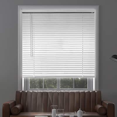 CHICOLOGY Cordless 1-Inch Vinyl Mini Blinds, Blackout
