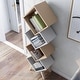 preview thumbnail 7 of 21, Furniture of America Diamonte Mid-century Modern 4-shelf Bookcase