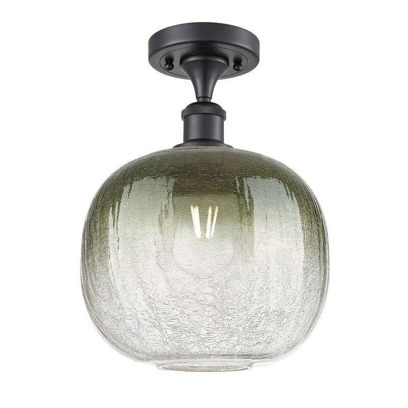 Innovations Lighting Endless Possibilities Ballston - Brookhaven Sphere - 1 Light 11" Semi-Flush Mount