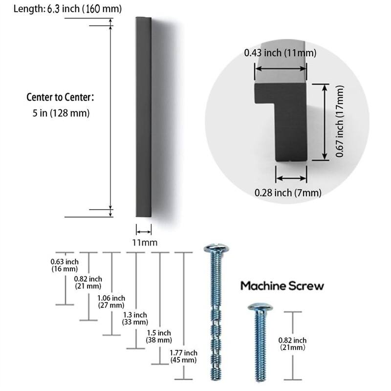 Cabinet Handles 12 PCS