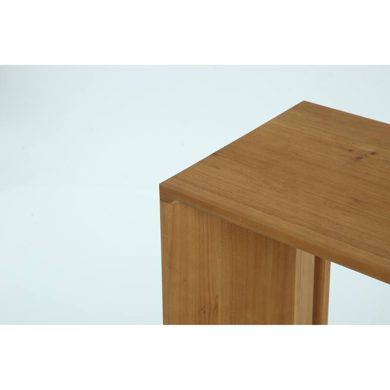 55 Inch Farmhouse Entryway Table Indoor for Foyer, Hallway