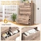 preview thumbnail 38 of 62, 6-Drawer Large Dresser For Bedroom And Chest Of Drawers With Sturdy Construction Wood Storage Organizer For Closet