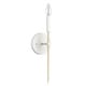 preview thumbnail 2 of 4, Breezeway 14.25'' High 1-Light Sconce - White Coral