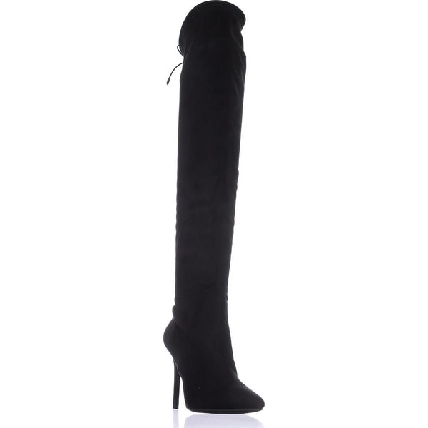 Jessica Simpson Lessy Over-The-Knee Pull On Boots, Black