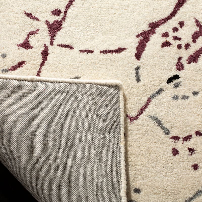 SAFAVIEH Handmade Soho Pearlie Deco Art N.Z. Wool Rug