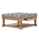 preview thumbnail 30 of 36, iNSPIRE Q Artisan Lennon Baluster Storage Tufted Ottoman Table