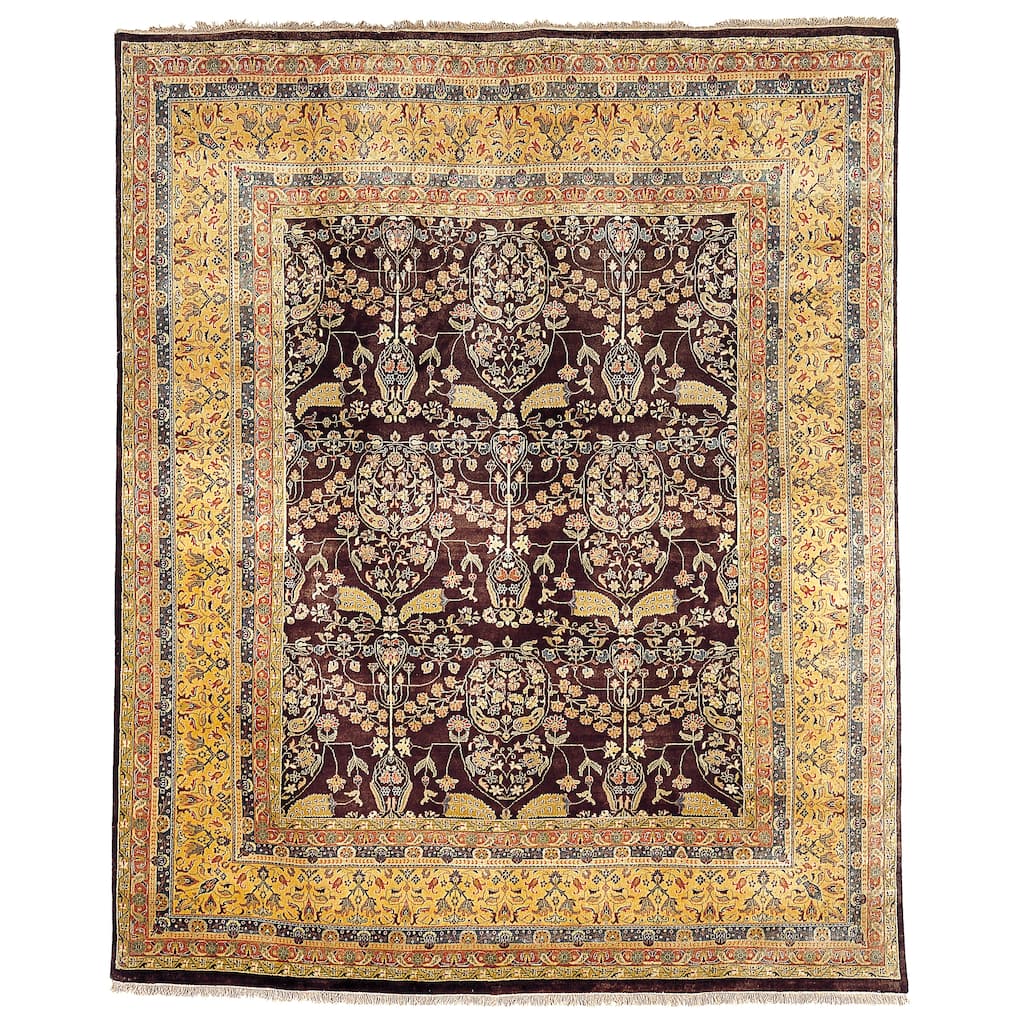 SAFAVIEH Couture Hand-knotted Ganges River Anneloes Traditional Oriental Wool