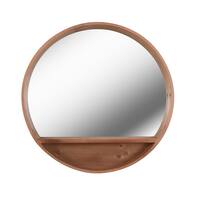 Wood Round Mirrors Shop Online At Overstock