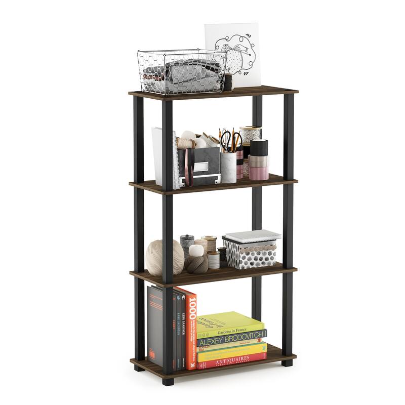 Furinno Turn-S-tube 4-tier Multipurpose Bookshelf