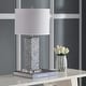 preview thumbnail 5 of 7, SAFAVIEH Lighting 26-inch Skagway Table Lamp (Set of 2) - 13"W x 13"D x 26"H