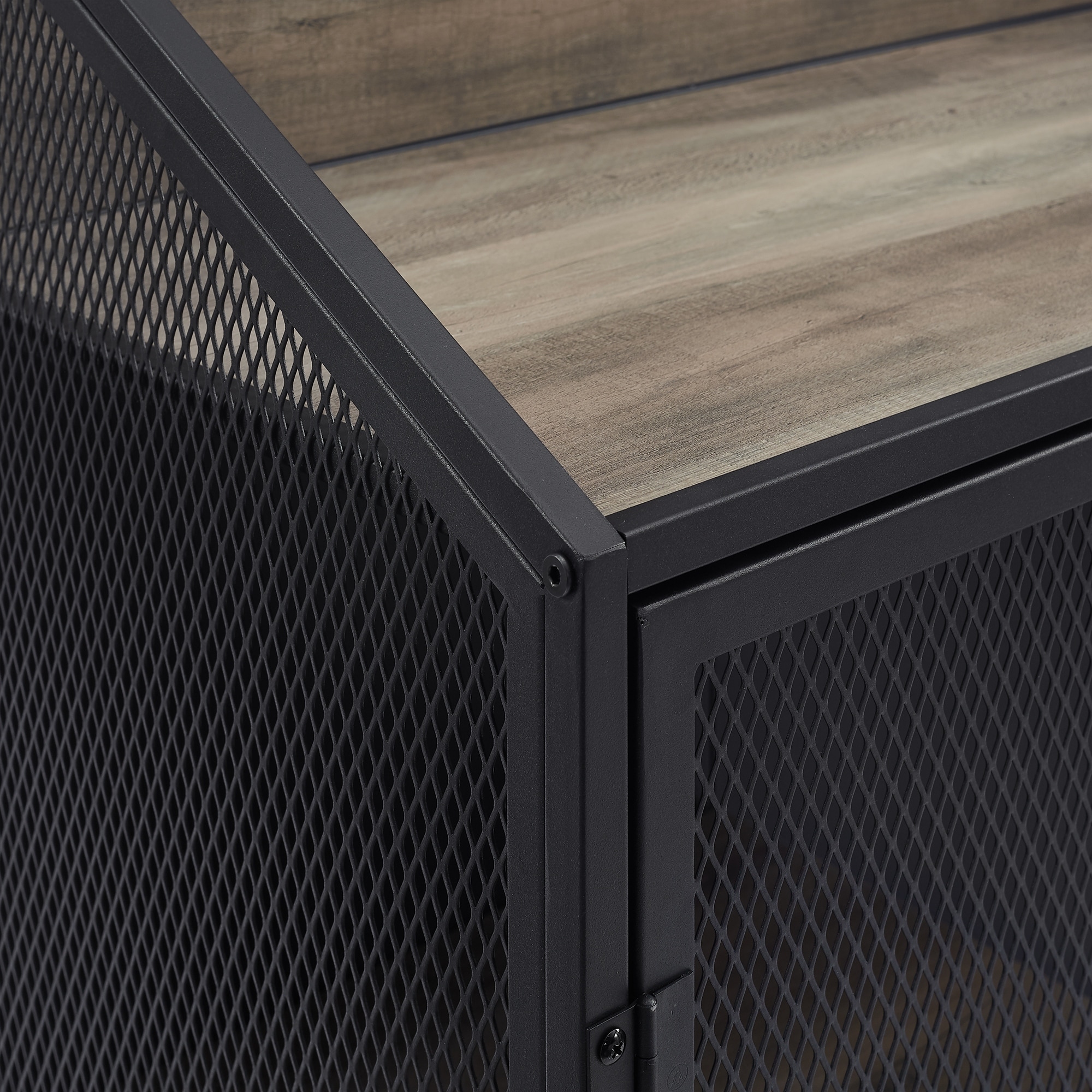 Carbon loft pierpont metal mesh accent cabinet discount