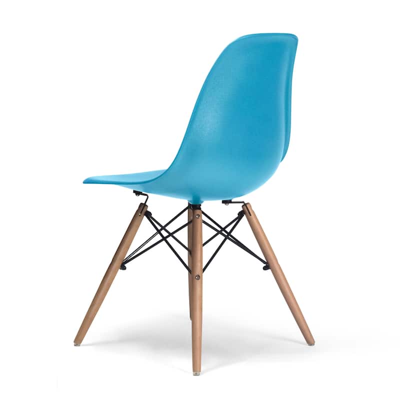 Paris-2 Side Chairs with Natural Legs (Set of 2)