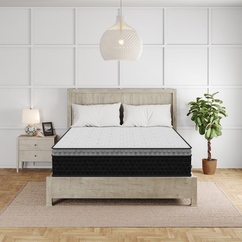Veracool Lux, 14-Inch, Cool Hybrid Mattress with Copper Infused Memory Foam, CertiPUR US and Greenguard Gold Certified