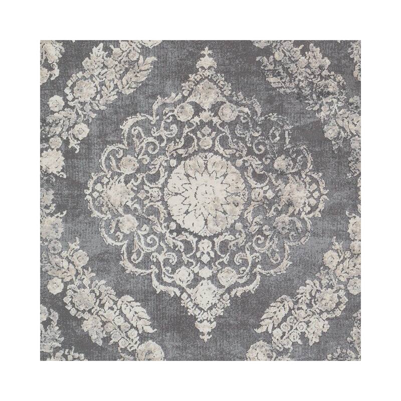 Livabliss Tibetan Updated Traditional Medallion Area Rug