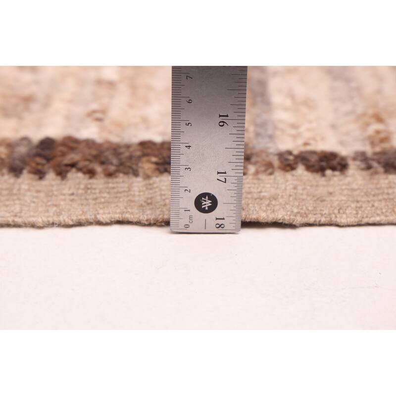 ECARPETGALLERY Hand-knotted Pak Finest Marrakesh Ivory Wool Rug - 8'9 x 11'4